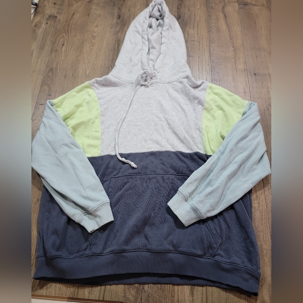 American eagle Colorblock Hoody size large